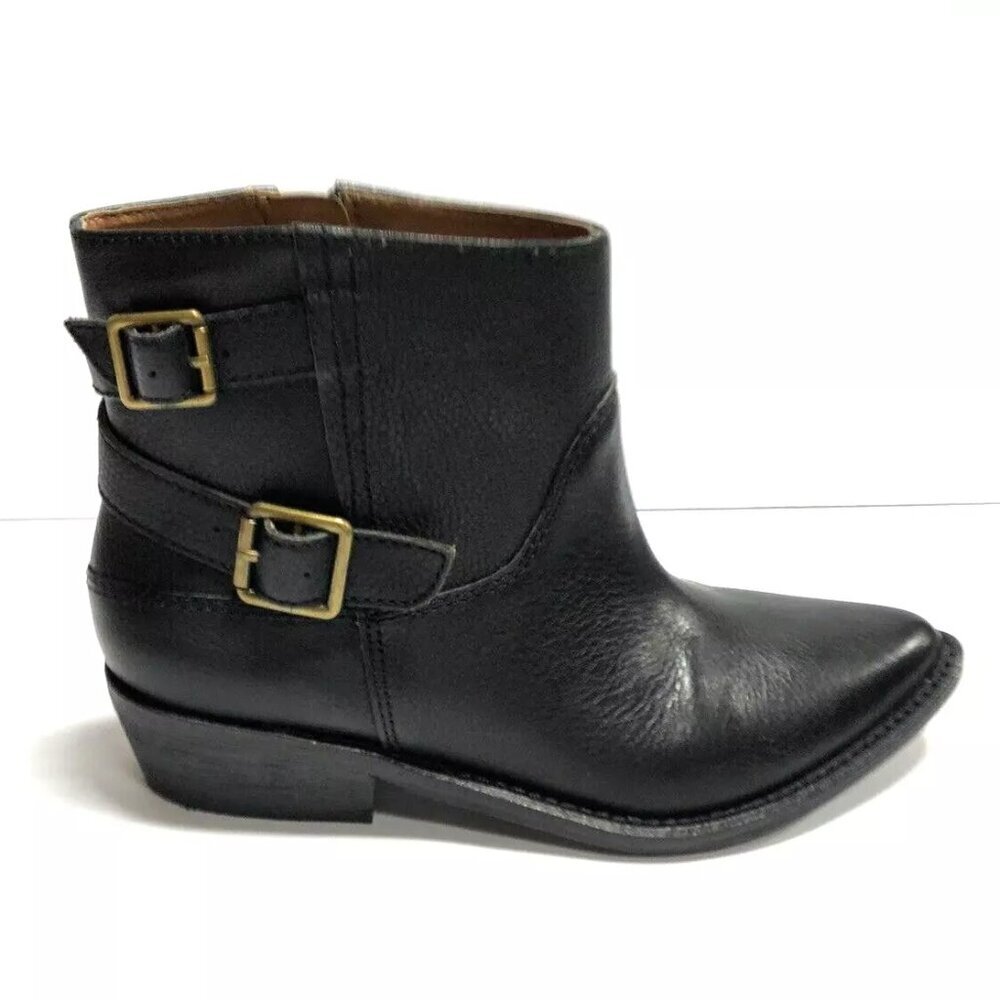 Lucky Brand Caelyn Womens Bootie Black Leather Size 6 M